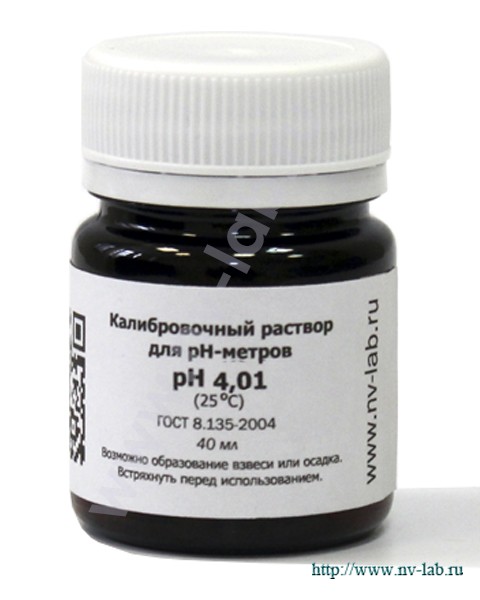 Буферный калибровочный раствор pH=4,01 (для pH-метра) в СПб