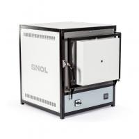 Лабораторная муфельная печь SNOL 7,2/1300 LSC 01 (до 1300 °C, 7,2 л, камера керамика, дверь открывается вбок, электронный терморегулятор)