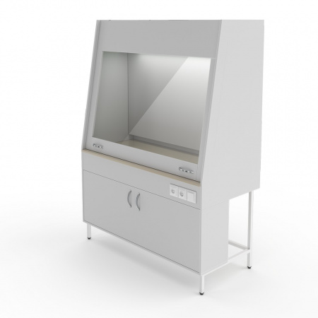 Вытяжной шкаф со столешницей из полипропилена НВ-1500 ШВ-ПБ в СПб