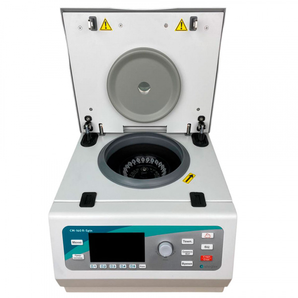 Лабораторная центрифуга STEGLER CM-160 R-Spin (до 16000 об/мин, 24?2 мл, с охлаждением) в СПб