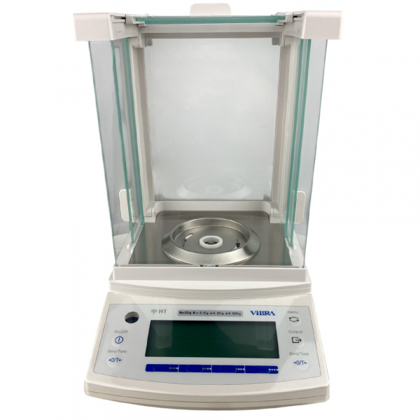 Весы аналитические VIBRA HT-224RCE glass (220 г, 0,0001 г, внутренняя калибровка) в СПб
