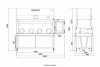 Ламинарный бокс БМБ-III-«Ламинар-C»-1,8 PROTECT VIS-A-VIS для четырёх операторов (КД 332.180, арт.1R-C.002-18, класс III) в СПб