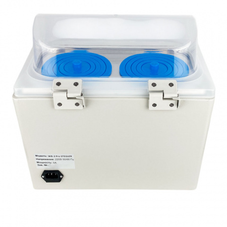 Водяная баня Stegler WB-2 Pro (7 л, Tкомн.+5...100 °С, 2 места) в СПб