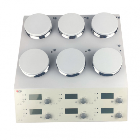 Мешалка магнитная DLAB MS-H280-S6 (6-ти местная, 6х3 л, 200...1500 об/мин, 280 °C), арт. 8030351112 + 18900294 в СПб