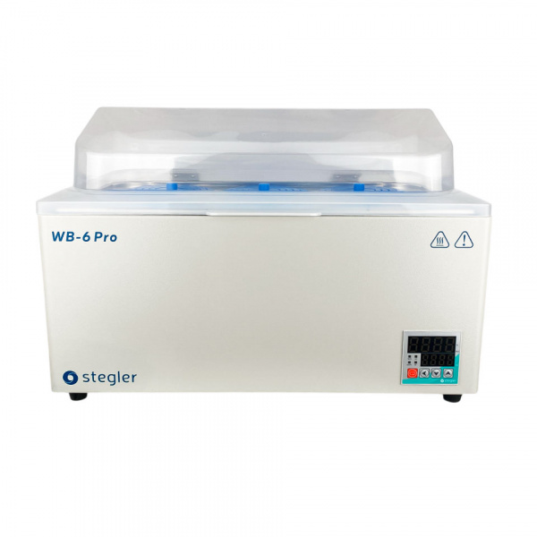 Водяная баня Stegler WB-6 Pro (23 л, Tкомн.+5...100 °С, 6 мест) в СПб